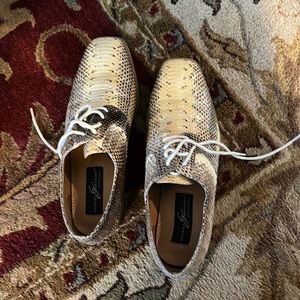 New Snakeskin upper  size 10.5